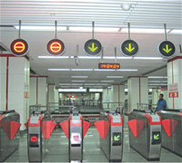 天津地铁一号线出入口控制系统